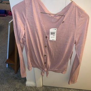 Blush blouse